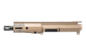 Image of Aero Precision EPC-9 Threaded Complete Upper Receiver, 5.5in 9mm, w/ ATLAS R-ONE 4.8in Handguard, FDE, APAR620718M84
