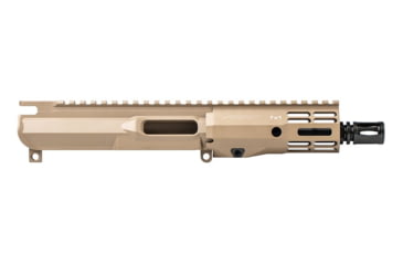 Image of Aero Precision EPC-9 Threaded Complete Upper Receiver, 5.5in 9mm, w/ ATLAS R-ONE 4.8in Handguard, FDE, APAR620718M84