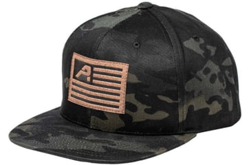 Image of Aero Precision Freedom Flag Snapback Hat, Black/Multicam, APAG100204C