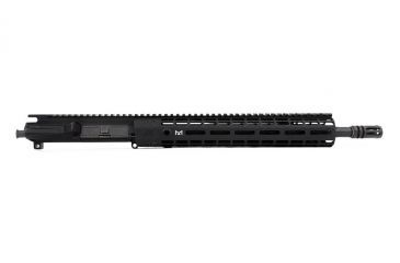 Image of Aero Precision M4E1 Complete Upper Receiver 5.56 Mid Barrel EM-12 HG, No BCG/Charging Handle, Anodized Black, 14.5in, APAR600231M5