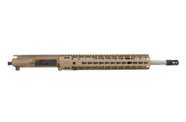 Image of Aero Precision Complete Upper Receiver, M4E1, .223 Wylde Mid Barrel EK-12 HG, No BCG/Charging Handle, Gen 2, FDE Cerakote, 16in, APAR600232P9