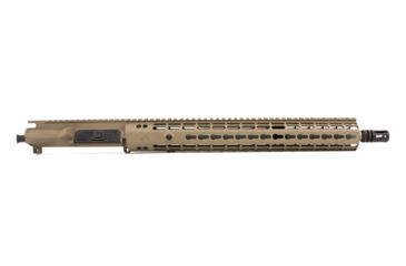 Image of Aero Precision Complete Upper Receiver, M4E1, .223 Wylde Mid Barrel EK-15 HG, No BCG/Charging Handle, Gen 2, FDE Cerakote, 16in, APAR600252P9