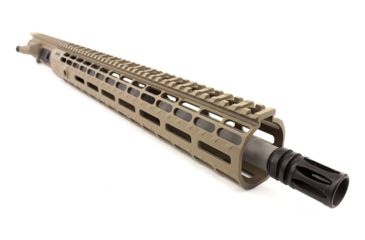 Image of Aero Precision M4E1 Comp Up Rec .223 Wylde Mid Barrel EM-15 HG, No BCG/Ch Hand, Gen 2, FDE, 16in, APAR600252M9
