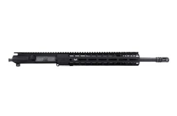 Image of Aero Precision M4E1 Mid Barrel Complete Upper Receiver w/Flash Hider, AR-15, 5.56x45mm NATO, 16in Mid Length Barrel, 12in M-LOK Handguard, No BCG/CH, Anodized, Black, APAR640231M7