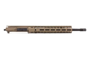 Image of Aero Precision M4E1 Mid Barrel Complete Upper Receiver w/Flash Hider, AR-15, 5.56x45mm NATO, 16in Mid Length Barrel, 12in M-LOK Handguard, No BCG/CH, Magpul Cerakote, Flat Dark Earth, APAR640232M7
