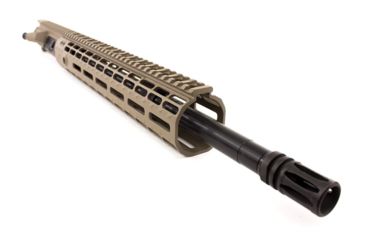 Image of Aero Precision M4E1 Mid Barrel Complete Upper Receiver w/Flash Hider, AR-15, 5.56x45mm NATO, 16in Mid Length Barrel, 12in M-LOK Handguard, No BCG/CH, Magpul Cerakote, Flat Dark Earth, APAR640232M7