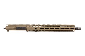 Image of Aero Precision M4E1 Mid Barrel Complete Upper Receiver w/Flash Hider, AR-15, 5.56x45mm NATO, 16in Mid Length Barrel, 15in M-LOK Handguard, No BCG/CH, Magpul Cerakote, Flat Dark Earth, APAR640252M7
