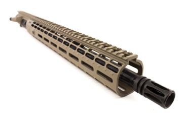 Image of Aero Precision M4E1 Mid Barrel Complete Upper Receiver w/Flash Hider, AR-15, 5.56x45mm NATO, 16in Mid Length Barrel, 15in M-LOK Handguard, No BCG/CH, Magpul Cerakote, Flat Dark Earth, APAR640252M7