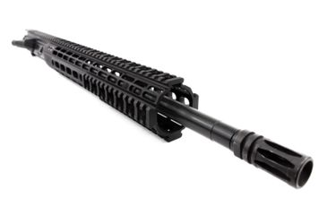 Image of Aero Precision M4E1 Complete Upper Receiver, AR-15, 5.56x45mm NATO, 16 in Mid Length Barrel, 12 in Quad Rail Handguard, No BCG/CH, Anodized, Black, APAR640231Q7