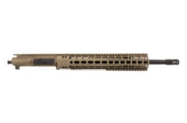 Image of Aero Precision M4E1 Mid Barrel Complete Upper Receiver w/Flash Hider, AR-15, 5.56x45mm NATO, 16in Mid Length Barrel, 12in Quad Rail Handguard, No BCG/CH, Magpul Cerakote, Flat Dark Earth, APAR640232Q7