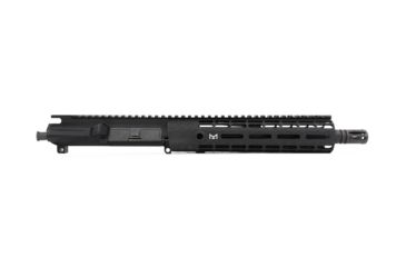Image of Aero Precision Complete Upper Receiver with Flash Hider, M4E1, .300 Barrel EM-9 HG, No BCG/Charging Handle, Gen 2, Anodized Black, 10in, APAR600221M4