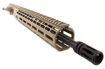Image of Aero Precision Complete Upper Receiver, M4E1, 14.7in, 5.56 Mid Pencil Barrel, EM-12 HG Gen 2, FDE Cerakote, APAR640232M38