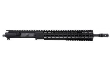 Image of Aero Precision Complete Upper Receiver, M4E1, 14.7in, 5.56 Mid Pencil Barrel, EQ-12 HG Gen 2, Anodized Black, APAR640231Q38