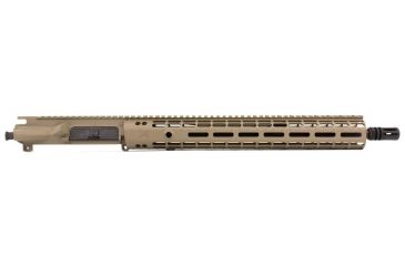 Image of Aero Precision Complete Upper Receiver, M4E1, 16in, 5.56 Mid Pencil Barrel, EM-15 HG Gen 2, FDE Cerakote, APAR640252M39