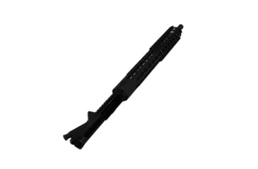 Image of Aero Precision M4E1 Mid Barrel Complete Upper Receiver w/Flash Hider, AR-15, 5.56x45mm NATO, 16in Mid Length Barrel, 15in Quad Rail Handguard, No BCG/CH, Anodized, Black, APAR640251Q7