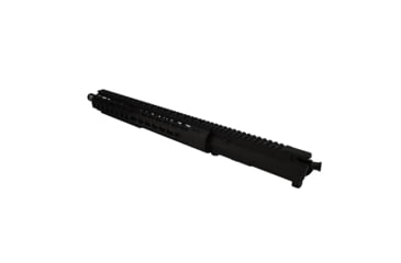 Image of Aero Precision M4E1 Mid Barrel Complete Upper Receiver w/Flash Hider, AR-15, 5.56x45mm NATO, 16in Mid Length Barrel, 15in Quad Rail Handguard, No BCG/CH, Anodized, Black, APAR640251Q7