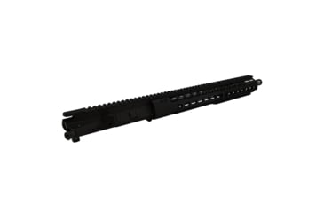 Image of Aero Precision M4E1 Mid Barrel Complete Upper Receiver w/Flash Hider, AR-15, 5.56x45mm NATO, 16in Mid Length Barrel, 15in Quad Rail Handguard, No BCG/CH, Anodized, Black, APAR640251Q7
