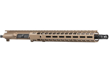 Image of Aero Precision M4E1-E EM15 Complete Upper, 5.56 x 45, 16inch, HBAR, Mid Length, 1-7 Twist, 1/2 x 28 Thread, Cerakote, FDE, APAR600294M97