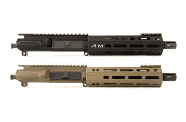 Image of Aero Precision M4E1 Enhanced 7.5in 5.56 Pistol Length Quantum Handguard Complete Upper Receiver, Anodized Black, Flat Dark Earth