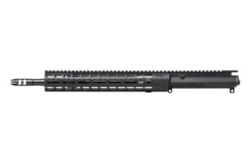 Image of Aero Precision M4E1 Enhanced Complete Upper Receiver, 5.56 NATO, 14.5 in Barrel, Government Profile, 1-7 Twist, 12 in M-LOK Handguard, Pinned VG6 Epsilon 556SL Brake, Anodized, Black, APAR640232M68