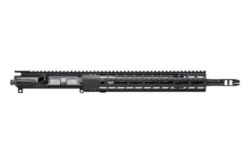 Image of Aero Precision M4E1 Enhanced Complete Upper Receiver, 5.56 NATO, 14.5 in Barrel, Government Profile, 1-7 Twist, 12 in M-LOK Handguard, Pinned VG6 Epsilon 556SL Brake, Anodized, Black, APAR640232M68