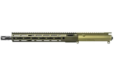 Image of Aero Precision M4E1-T 5.56x45 12.7 inch MOD 4 Upper Receiver, Government, Mid Length, 1 in 7 Twist, A2 Bird Cage, OD Green, APAR700013D99