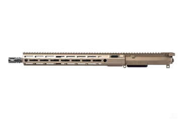 Image of Aero Precision M4E1-T PRO 5.56x45, 16 in Upper Receiver, Hanson, Mid Length, 1-7 Twist, A2 Birdcage, Kodiak Brown, 21D112-1