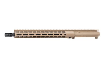 Image of Aero Precision M4E1-T RM15 Complete Upper, 5.56 x 45, 16inch, HBAR, Mid Length, 1-7 Twist, 1/2 x 28 Thread, Cerakote,, FDE, APAR700715M97