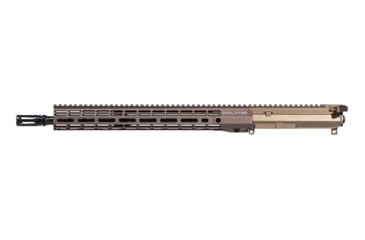 Image of Aero Precision M4E1-T Complete Upper, 5.56 x 45, 16.3inch, Mid Length, 1-7 Twist, 1/2 x 28 Thread, Anodized, Kodiak Brown, APUG700401M103-1
