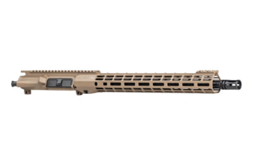 Image of Aero Precision M4E1-T SM15 Complete Upper, 5.56 x 45, 16inch, HBAR, Mid Length, 1-7 Twist, 1/2 x 28 Thread, Cerakote,, FDE, APAR700115M97