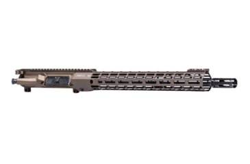Image of Aero Precision M4E1-T SM15 PRO Complete Upper, 5.56 x 45, 16.3inch, Mid Length, 1-7 Twist, 1/2 x 28 Thread, Anodized, Kodiak Brown, APUG700392M103-1