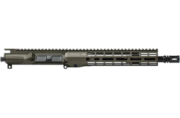 Image of Aero Precision M4E1 Threaded Complete Upper Receiver, 5.56, 11.5in, Carbine Length, 1-7 Twist, 10.3in ATLAS R-ONE Handguard, A2 Flash Hider, Cerakote, OD Green, APAR700398M29