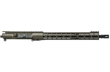 Image of Aero Precision M4E1 Threaded Complete Upper Receiver, 5.56, 16in, Mid-Length Barrel, 1-7 Twist, 15in ATLAS S-ONE Handguard, A2 Flash Hider, Cerakote, OD Green, APAR700064M7
