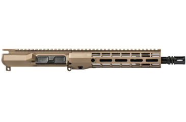 Image of Aero Precision M4E1 Threaded No Forward Assist Complete Upper Receiver, 10.5in 5.56 Carbine, RM9.2, FDE, APAR712712M2