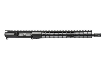 Image of Aero Precision M4E1 Threaded No Forward Assist Complete Upper Receiver, 16in 5.56 Mid, RM15, Anodized Black, APAR712705M7