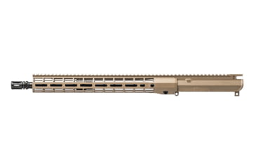 Image of Aero Precision M4E1 Threaded No Forward Assist Complete Upper Receiver, 16in 5.56 Mid, RM15, FDE, APAR712715M7