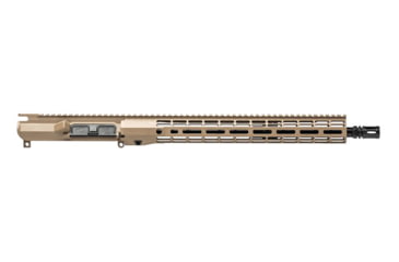 Image of Aero Precision M4E1 Threaded No Forward Assist Complete Upper Receiver, 16in 5.56 Mid, RM15, FDE, APAR712715M7