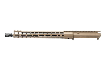 Image of Aero Precision M4E1 Threaded No Forward Assist Complete Upper Receiver, 16in 5.56 Mid, SM15, FDE, APAR712115M7
