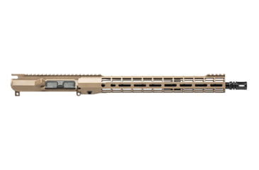 Image of Aero Precision M4E1 Threaded No Forward Assist Complete Upper Receiver, 16in 5.56 Mid, SM15, FDE, APAR712115M7
