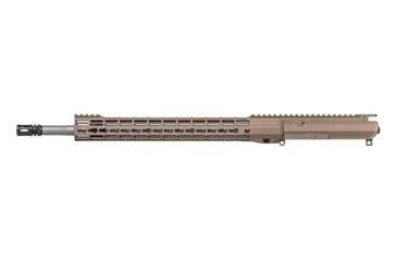 Image of Aero Precision Threaded Upper Receiver, M4E1, .224 Valkyrie, 18 inch Barrel, SPR Profile, 15 inch KeyMod ATLAS S-ONE Handguard, A2 Flash Hider, Flat Dark Earth, APAR700315P56