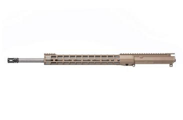 Image of Aero Precision Threaded Upper Receiver, M4E1, .224 Valkyrie, 20 inch Barrel, DMR Profile, 15 inch KeyMod ATLAS S-ONE Handguard, A2 Flash Hider, Flat Dark Earth, APAR700315P57