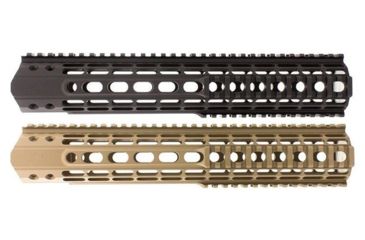 Image of Aero Precision M5 .308 Enhanced Quad Rail Handguards Gen 2, Black, Flat Dark Earth