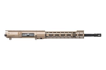 Image of Aero Precision M5 Complete Upper Receiver, 16in .308 CMV Mid Barrel, w/ATLAS S-ONE 12in M-LOK Handguard, Anodized, Flat Dark Earth, APAR538114M22