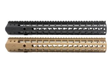Image of Aero Precision M5 Enhanced KeyMod Handguard, Anodized Black, FDE Cerakote