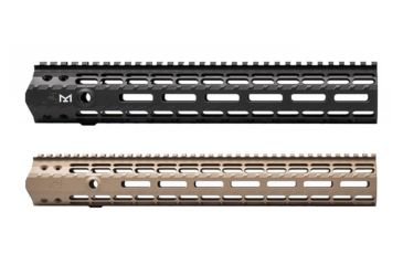 Image of Aero Precision M5 Gen 2 Enhanced M-LOK Handguard, Anodized Black, FDE Cerakote