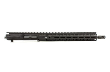 Image of Aero Precision M5E1 Complete Upper Reciever, .308, 16in Mid Barrel, 1-10 Twist, 5/8x24 Thread, Free-Float Handguard, Anodized, Black, APAR308554M22