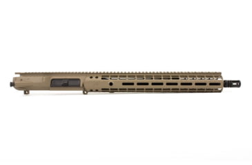 Image of Aero Precision M5E1 Complete Upper Reciever, .308, 16in Mid Barrel, 1-10 Twist, 5/8x24 Thread, Free-Float Handguard, Cerakote, FDE, APAR308556M22