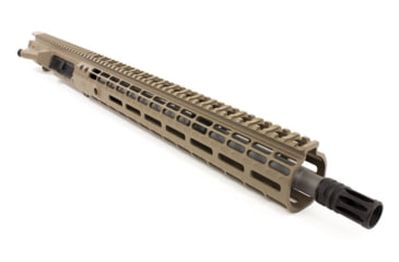 Image of Aero Precision M5E1 Complete Upper Reciever, .308, 16in Mid Barrel, 1-10 Twist, 5/8x24 Thread, Free-Float Handguard, Stainless Steel, Cerakote, FDE, APAR308556M23