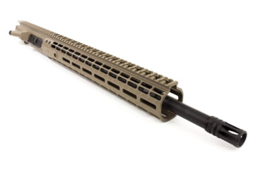 Image of Aero Precision M5E1 Complete Upper Reciever, .308, 18in Rifle Barrel, 1-10 Twist, 5/8x24 Thread, Free-Float Handguard, CMV, Cerakote, FDE, APAR308253M25