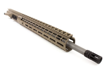 Image of Aero Precision M5E1 Complete Upper Reciever, .308, 18in Rifle Barrel, 1-10 Twist, 5/8x24 Thread, Free-Float Handguard, Stainless Steel, Cerakote, FDE, APAR308556M26